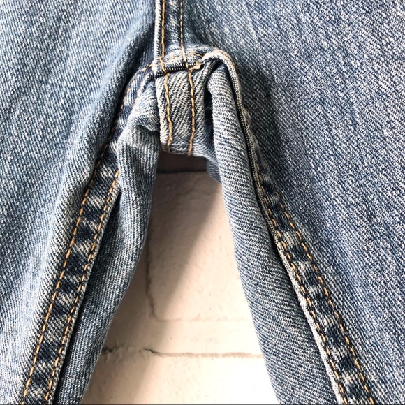 Levi’s slim ankle length mid rise blue jeans w 28 - Picture 9 of 13